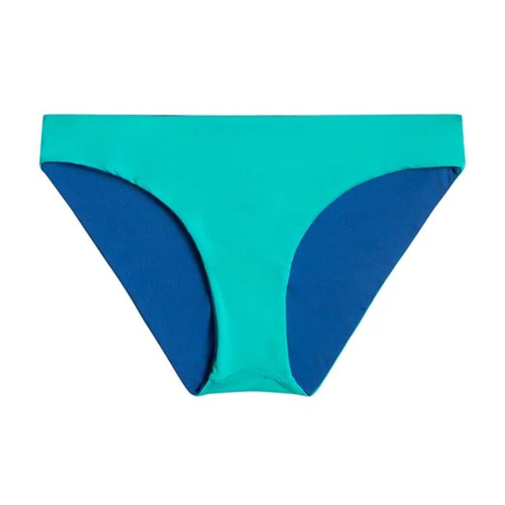NWOT Carve Designs St.Barth Reversible bikini bottom Royal Blue & Ceramic